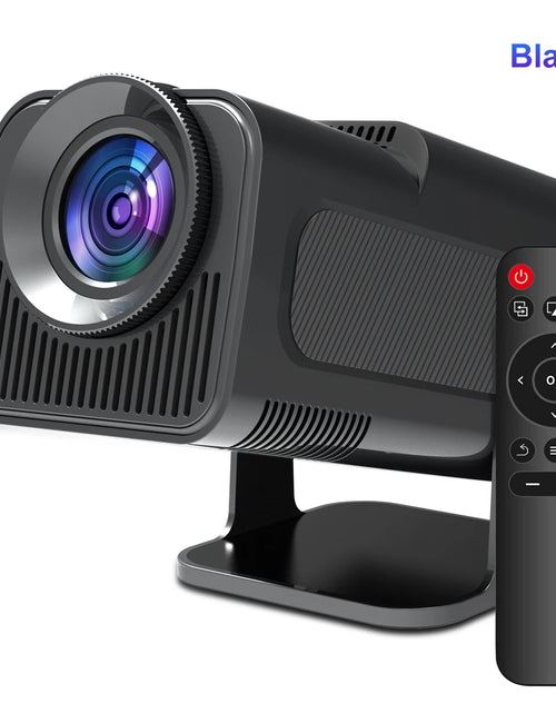 Load image into Gallery viewer, 4K Native 1080P Android 11 Projector 390ANSI HY320 Dual Wifi6 BT5.0 Cinema Outdoor Portable Projetor Upgrated HY320
