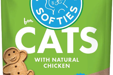 Grain Free Cat Treats, Soft & Chewy, No Added Gluten, Wheat, Corn or Soy
