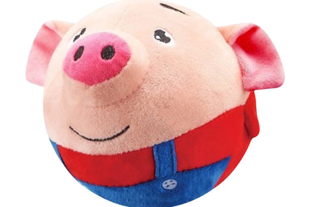 Dog Toy,Interactive Dog Toy Ball,Bouncing Rabbit Interactive Electronic Pet Plush Pet Toy with Sound,Dog Squeaky Toys for Aggressive Chewing,60 Song Music Durable Dog Squeaker, Durable Interactive Toy