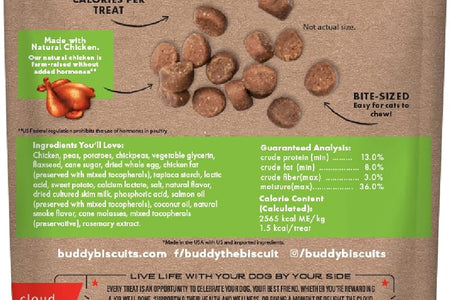 Grain Free Cat Treats, Soft & Chewy, No Added Gluten, Wheat, Corn or Soy